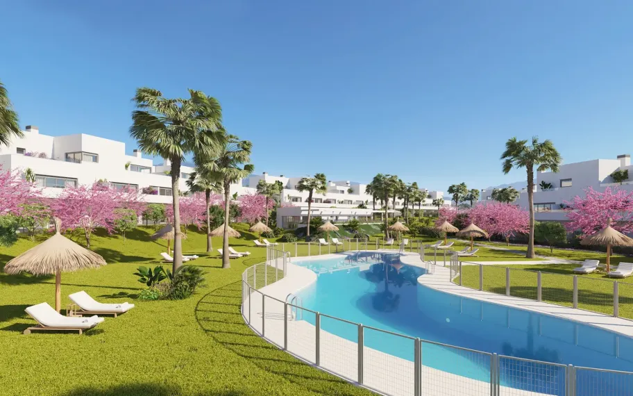 95 modern apartments with fantastic facilities near Estepona on the New Golden Mile