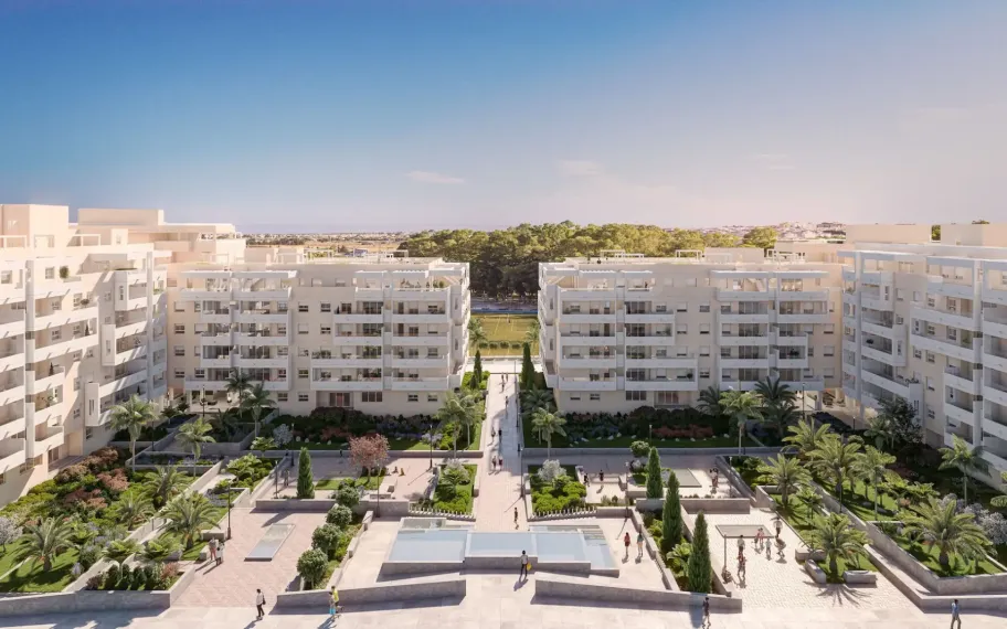 109 Stylish new apartments with rooftop pool near Puerto Banús
