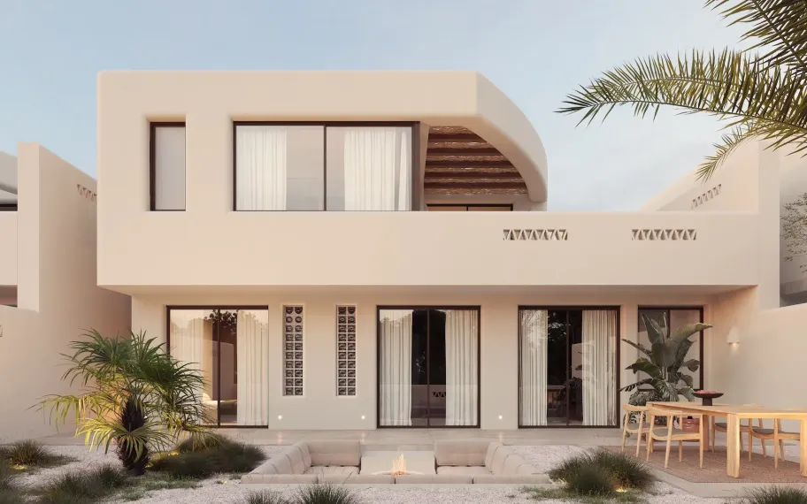 6 modern villas with spacious basements for sale in La Finca Golf, Algorfa