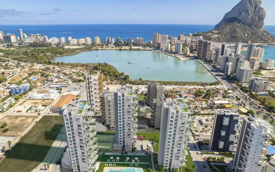 Modern apartments for sale in Calpe near the sea