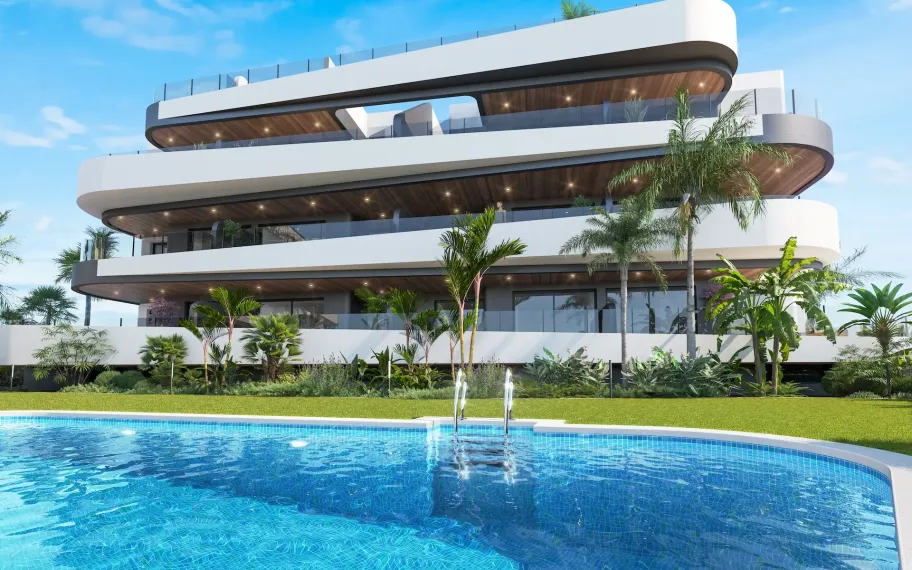 Modern apartments for sale in La Serena Golf Resort, Los Alcázares