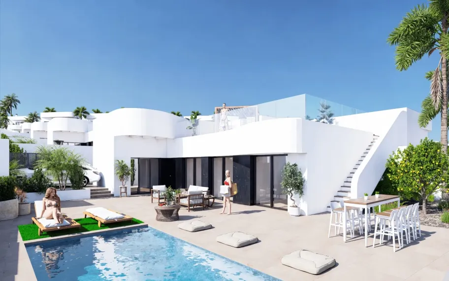 New build villa for sale in La Finca Golf Resort, Algorfa
